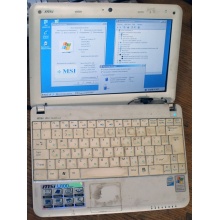 Нетбук MSI Wind U100 (Intel Atom N270 1.66Ghz /1024Mb DDR2 /120Gb /10" 1024x600) - Железнодорожный