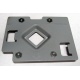 Металлическая пластина под MB HP 460233-001 (460421-001) для кулера CPU от HP ML310G5  (Железнодорожный)