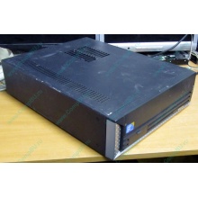 Лежачий четырехядерный компьютер Intel Core 2 Quad Q8400 (4x2.66GHz) /2Gb DDR3 /250Gb /ATX 250W Slim Desktop (Железнодорожный)