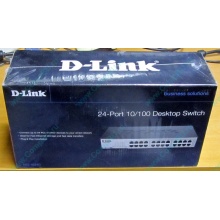 Коммутатор D-link DES-1024D 24 port 10/100Mbit металлический корпус (Железнодорожный)