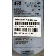 HDD 146.8Gb HP 360205-022 404708-001 404670-002 3R-A6404-AA 8D1468A4C5 ST3146707LC 10000 rpm Ultra320 Wide SCSI купить в Железнодорожном, цена (Железнодорожный)